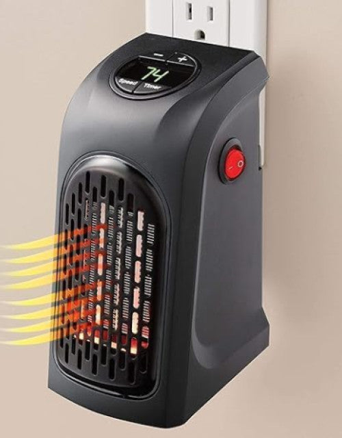 Handy Electric Heater Plug-In Heater, Mini Heater, Portable Room, Office, Bedroom Heater Dropdash